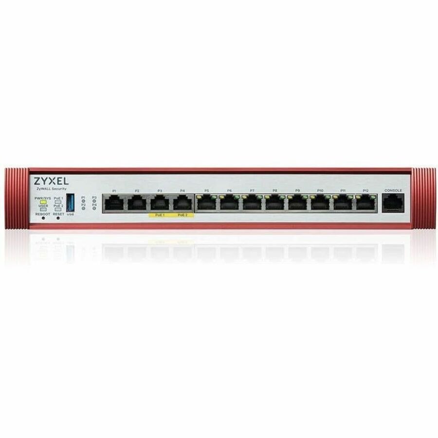 ZYXEL ZyWALL USG FLEX 500H Netwerkbeveiliging/Firewall-apparatuur - 1 Jaar