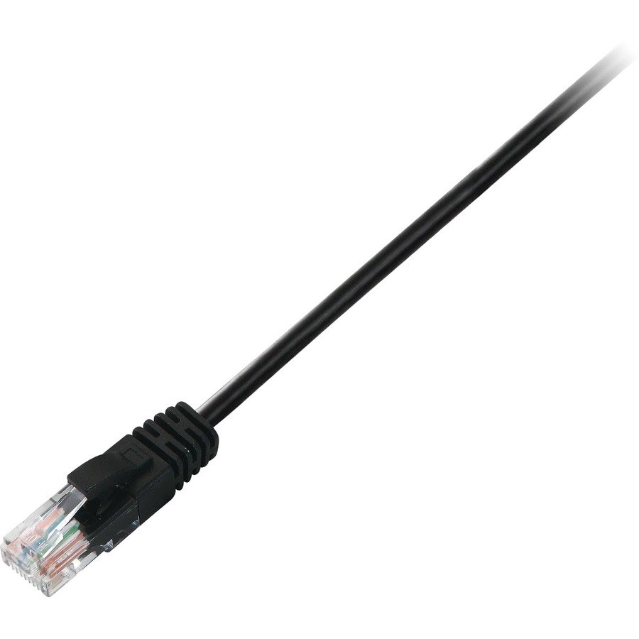 V7 V7CAT6UTP-50C-BLK-1E 48.77 cm Category 6 Network Cable