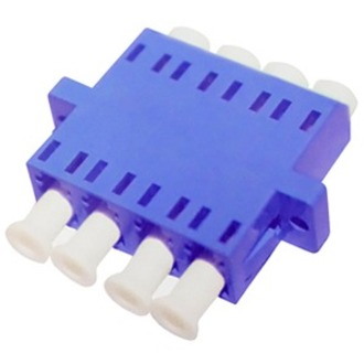 AddOn LC Female to LC Female SMF OS1 Quad Fiber Optic Adapter