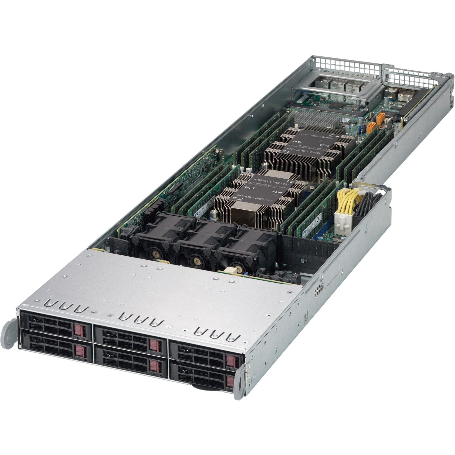 Supermicro SuperServer F619P2-RC1 Server Barebone System - 4U Rack-mountable - Socket P LGA-3647 - 2 x Processor Support