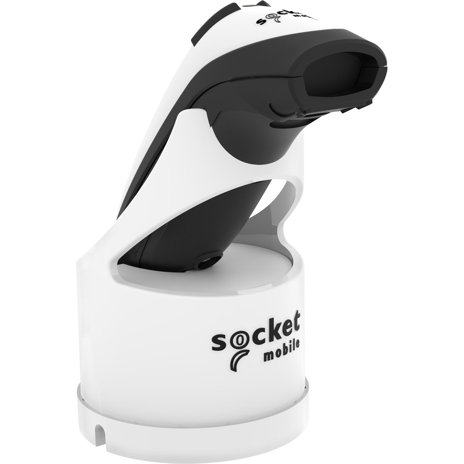 Socket Mobile DuraScan D740 Handheld Barcode Scanner - Wireless Connectivity - White