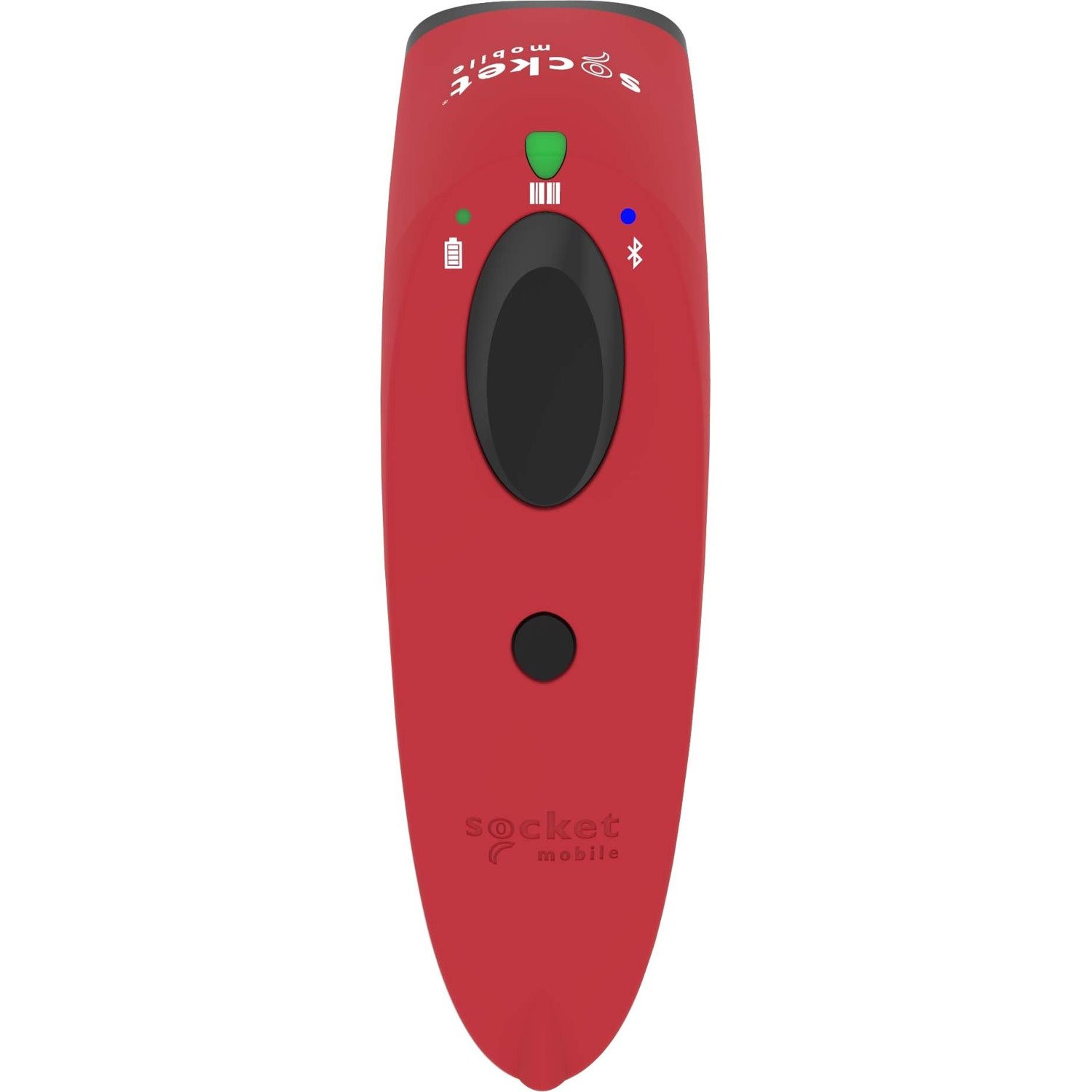 Socket Mobile SocketScan S740 Handheld Barcode Scanner - Wireless Connectivity - Red