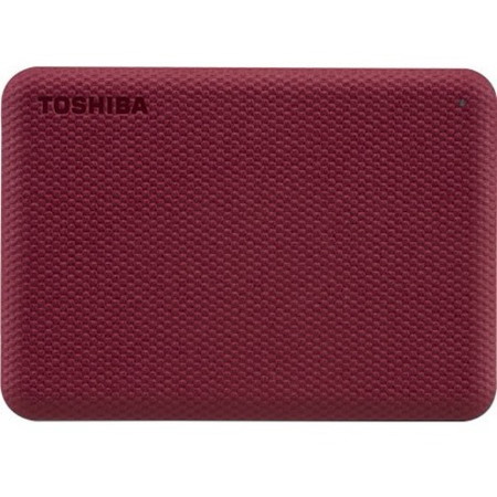 Toshiba Canvio Advance 1 TB Hard Drive - 2.5" External - Red