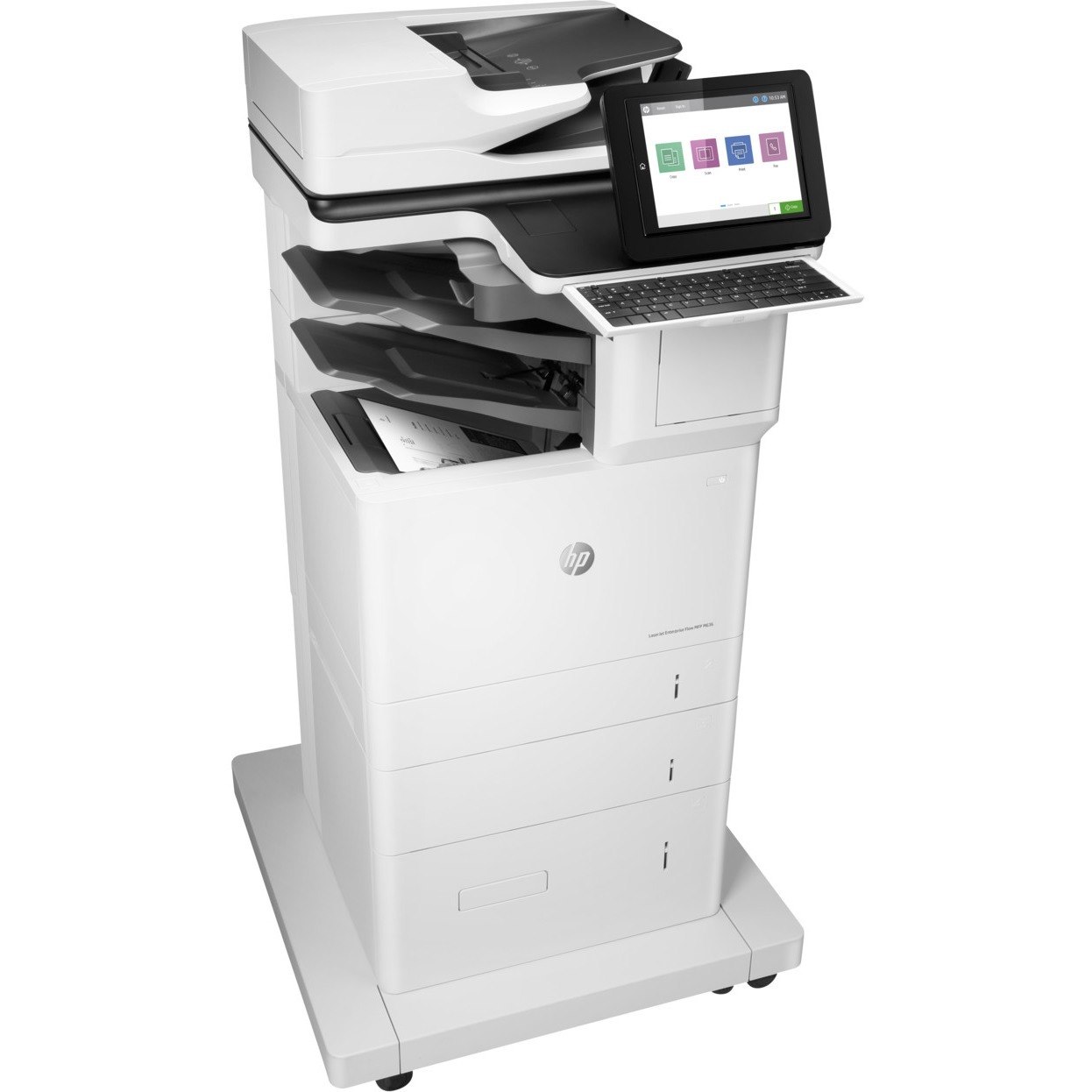 HP LaserJet Enterprise M636z Wireless Laser Multifunction Printer - Monochrome