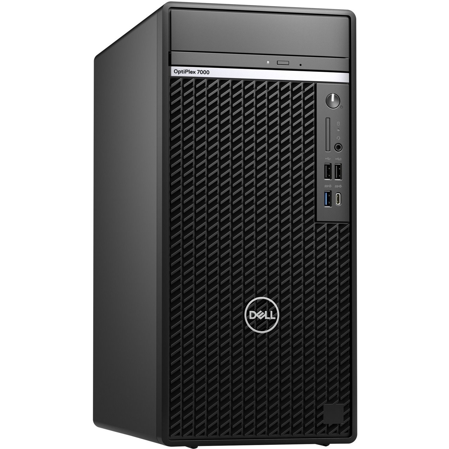 Dell OptiPlex 7000 Desktop Computer - Intel Core i7 12th Gen i7-12700 - vPro Technology - 16 GB - 256 GB SSD - Tower - Black