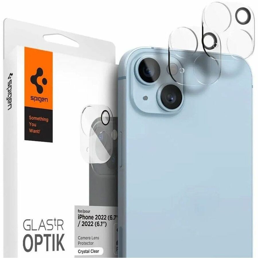 Spigen Glas.tR Optik Cameralensbeschermer - Kristalhelder