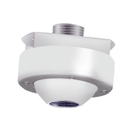 Hanwha Techwin Mounting Adapter for Extension Pipe, Mounting Adapter, Ceiling Mount, Back Box - White