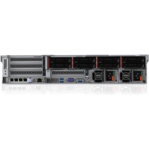 Lenovo ThinkSystem SR665 7D2VA06WNA 2U Rack Server - AMD EPYC 7203 3.40 GHz - 32 GB RAM - NVMe, Serial ATA Controller