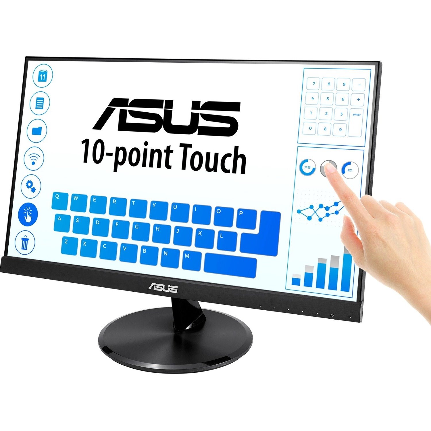 Asus VT229H 22" Class LCD Touchscreen Monitor - 16:9 - 5 ms