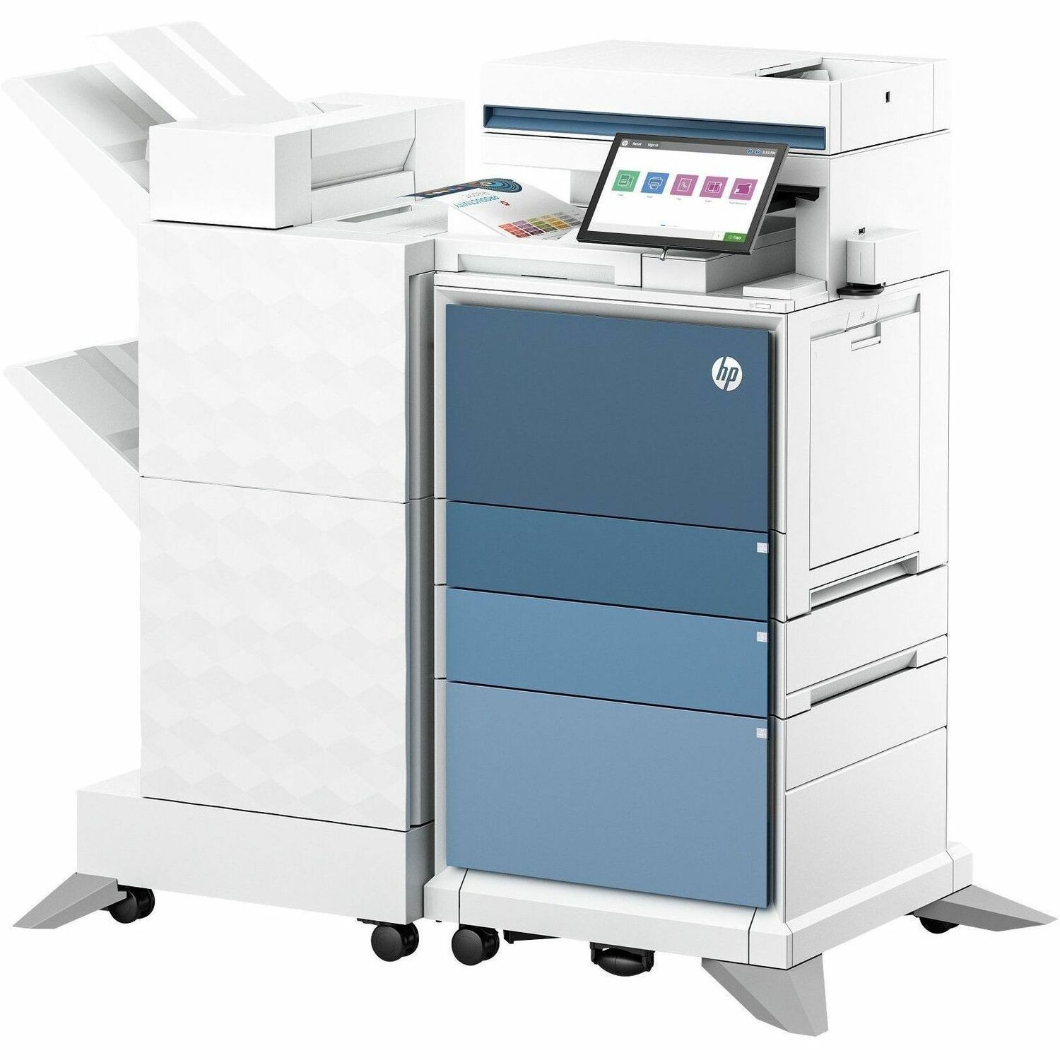 HP LaserJet Enterprise 6800zfw+ Wired & Wireless Laser Multifunction Printer - Colour
