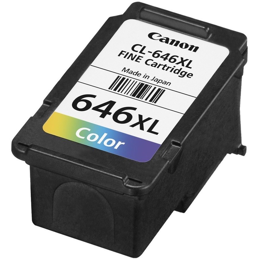 Canon CL-646XL Original High Yield Inkjet Ink Cartridge - Black Pack