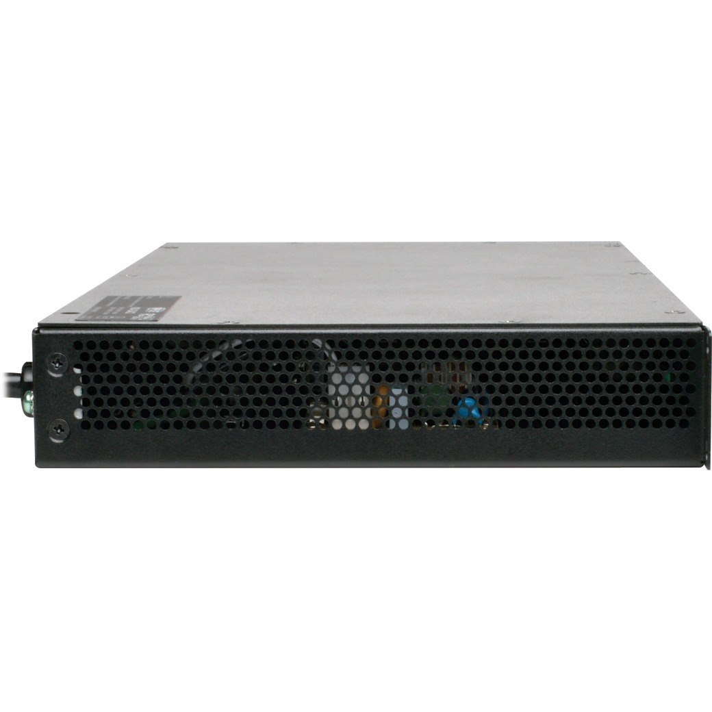 Tripp Lite by Eaton 24-Port Gigabit Ethernet Switch with 12 Outlet PDU, 2 SFP Ports