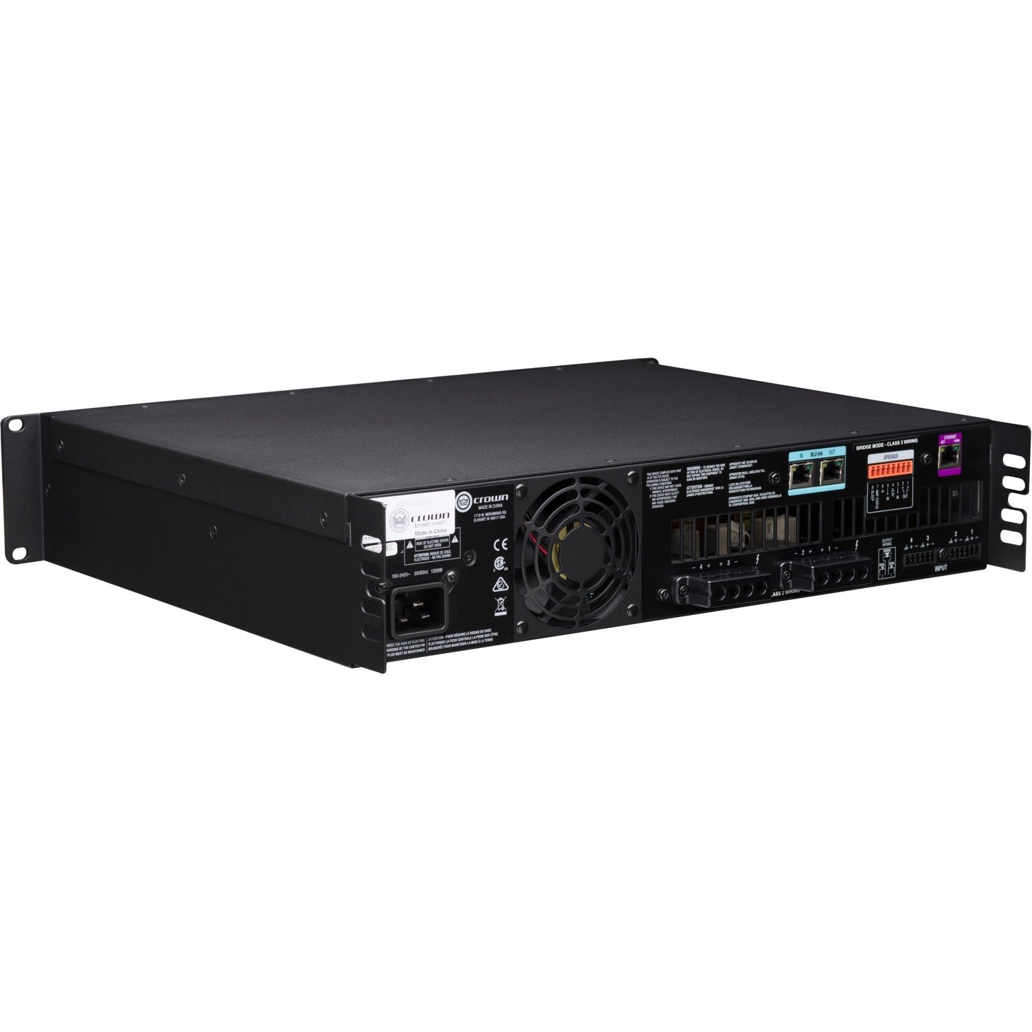 Crown CDi DriveCore 4|1200BL Amplifier - 4800 W RMS - 4 Channel