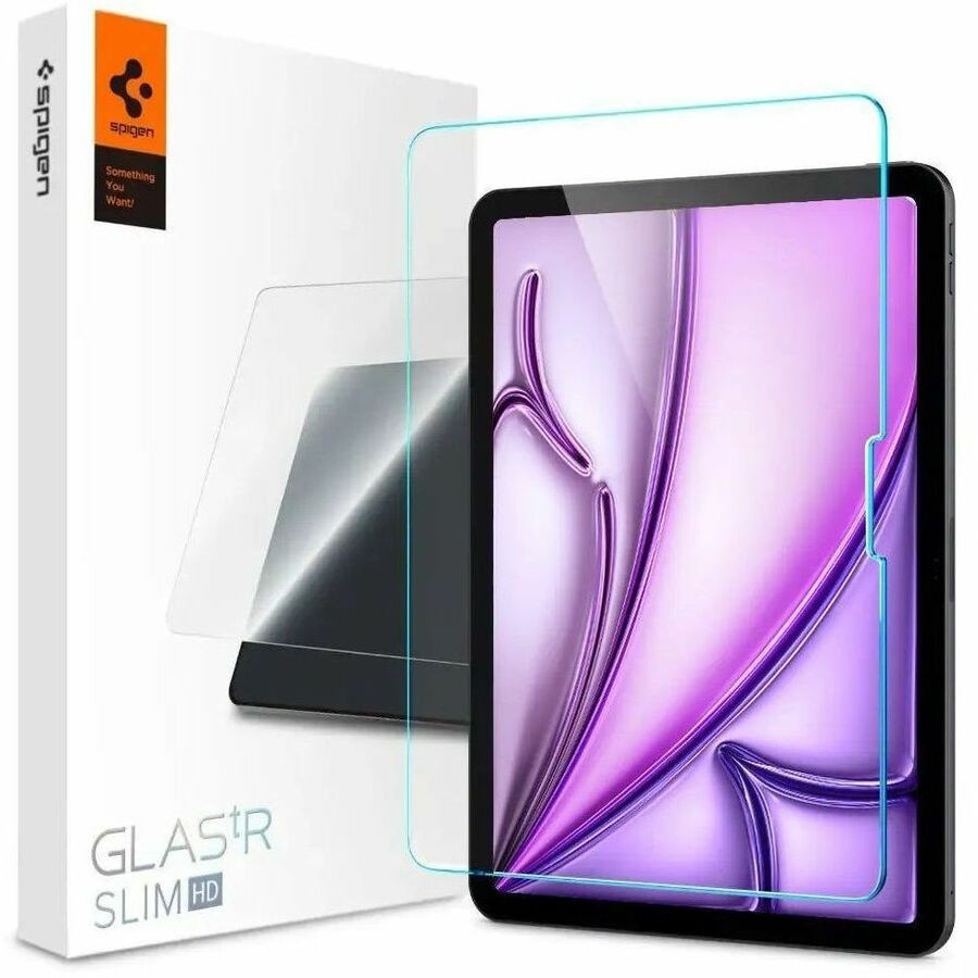Spigen GLAS.tR SLIM HD 9H Gehard glas Schermbescherming voor iPad Air 13 (2024) - Glashelder - 1 / Pak