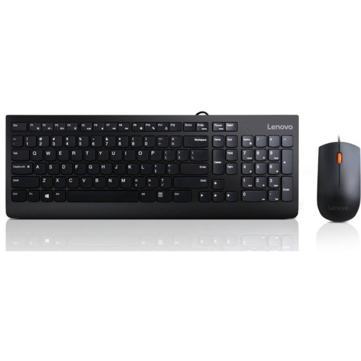 Lenovo 300 USB Combo Keyboard & Mouse - US English (103P)