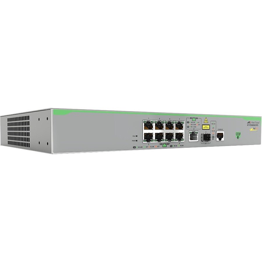 Allied Telesis CentreCOM FS980M FS980M/9PS 9 Ports Manageable Layer 3 Switch - Gigabit Ethernet - 1000Base-X