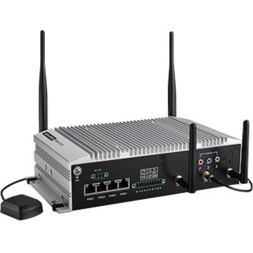 Advantech Outdoor NVR w/4 PoE Ports Intel&reg; Atom E3845 SoC Fanless Box PC