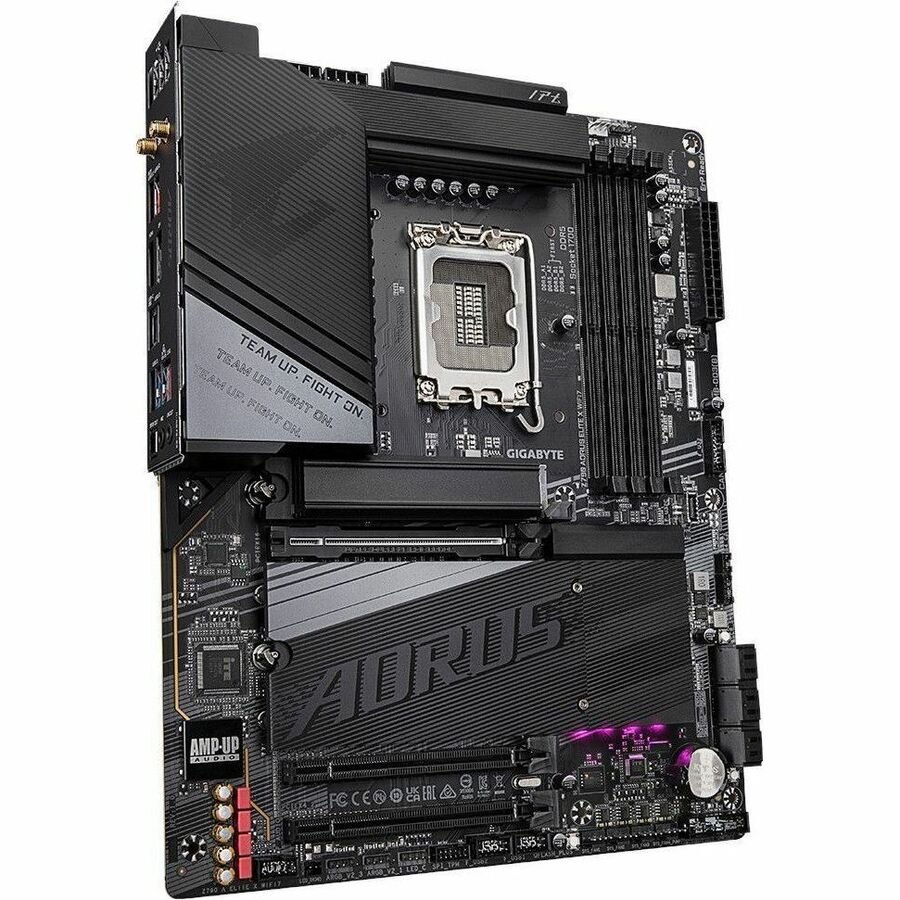 Aorus Z790 ELITE X WIFI7 Desktop Motherboard - Intel Z790 Chipset - Socket LGA-1700 - ATX