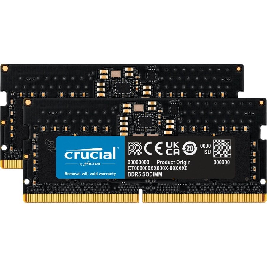 Micron 16GB Kit (2 x 8GB) DDR5-4800 SODIMM