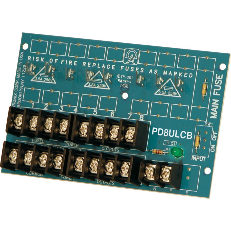 Altronix PD8ULCB Power Distribution Module