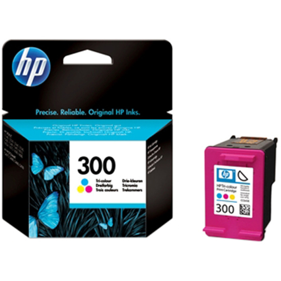HP 300 Tintenstrahl Tintenpatrone - Cyan, Magenta, Gelb - Original - 1 / Box