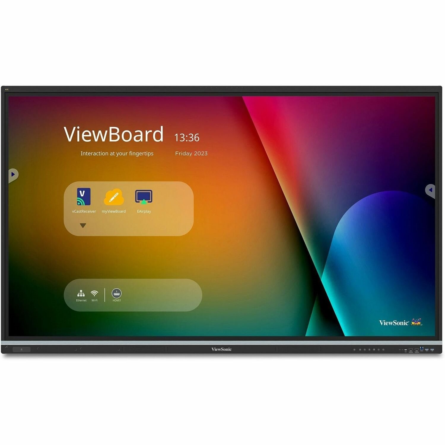 ViewSonic ViewBoard IFP8651 2184.40 mm 4K UHD LCD Collaboration Display