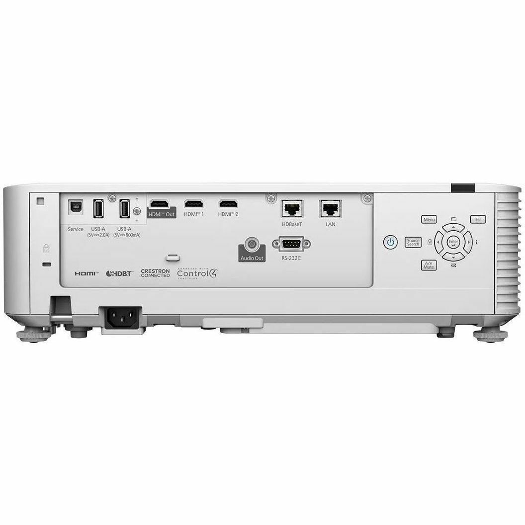 Epson EB-L690U 3LCD Projector - 16:10 - Ceiling Mountable, Desktop - White