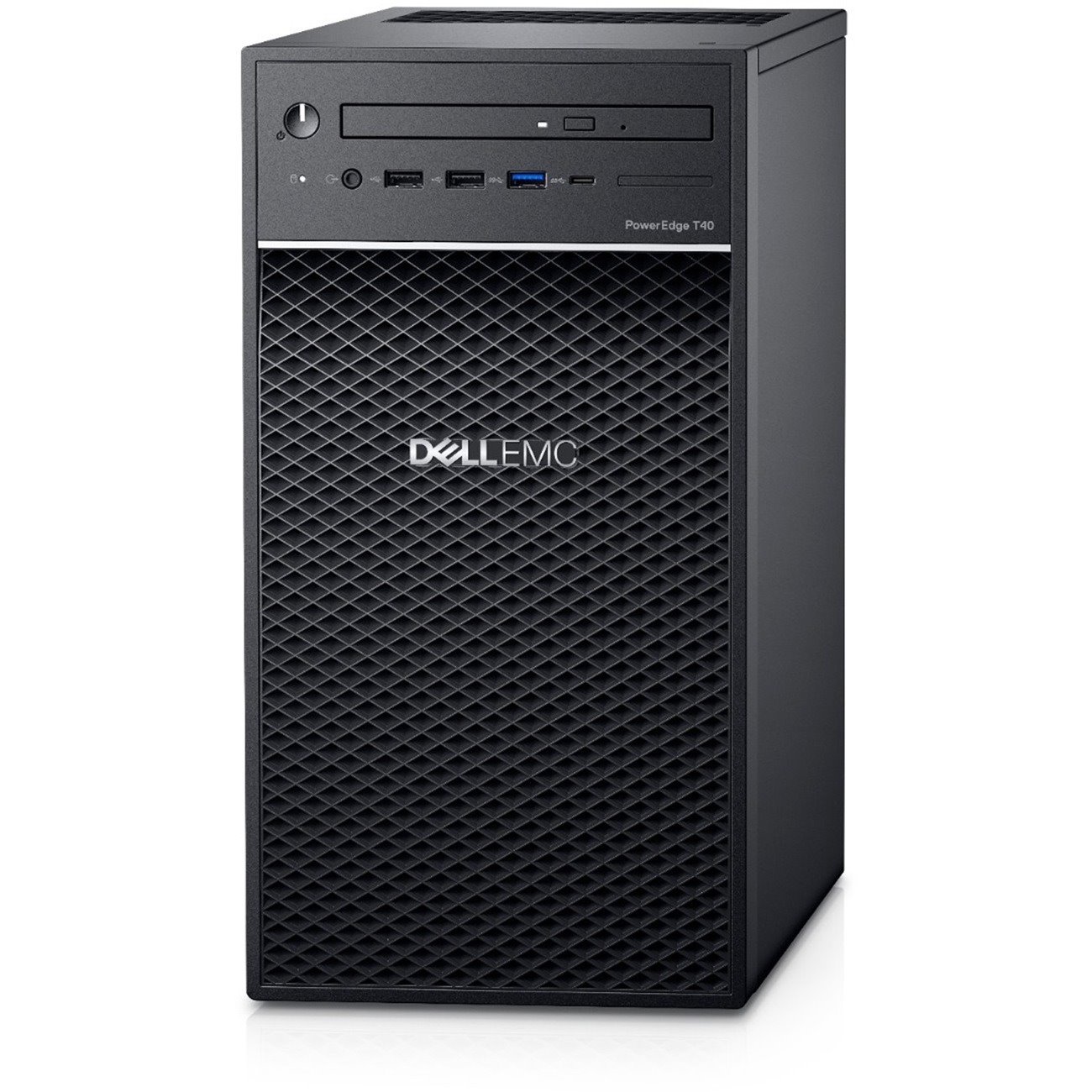 Dell EMC PowerEdge T40 Mini-tower Server - 1 Xeon E-2224G 3.40 GHz - 8 GB RAM - 1 TB HDD - (1 x 1TB) HDD Configuration - Serial ATA Controller