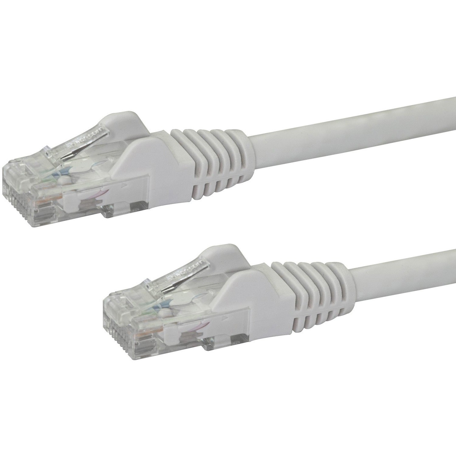 STARTECH.COM 1M CAT6 ETHERNET CABLE WHITE 650MHZ 100W SNAGLESS PATCH CORD, LTW