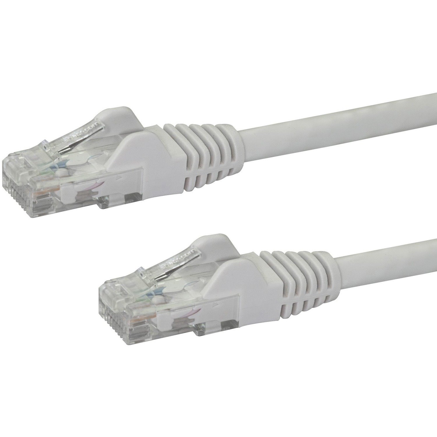 StarTech.com 30ft CAT6 Ethernet Cable - White Snagless Gigabit - 100W PoE UTP 650MHz Category 6 Patch Cord UL Certified Wiring/TIA