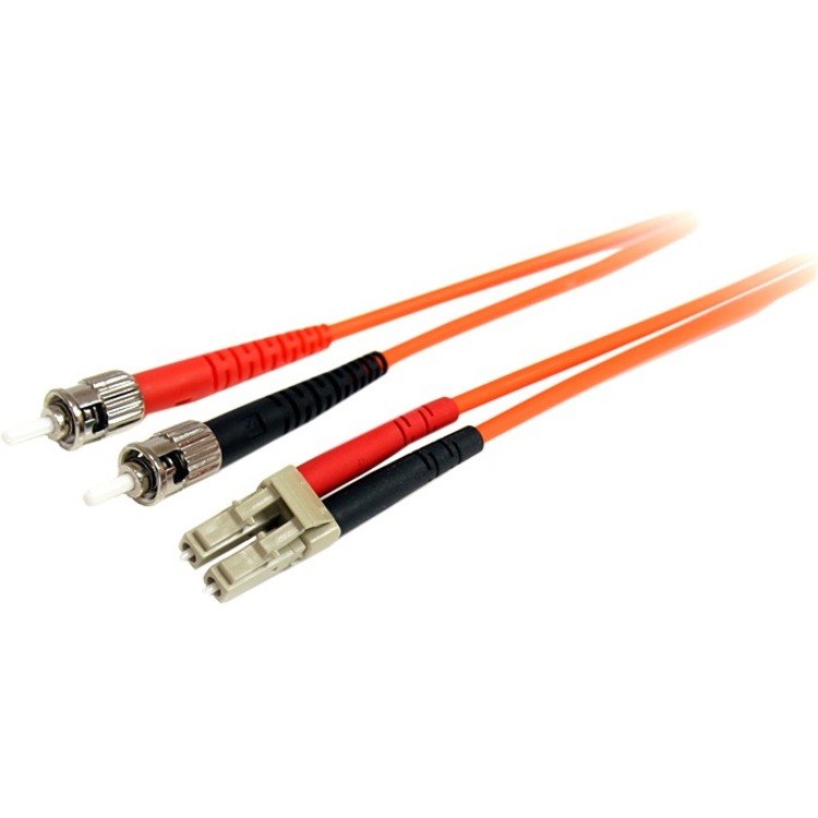 StarTech.com 3m Fiber Optic Cable - Multimode Duplex 62.5/125 LSZH Fiber Jumper Cord - LC/ST