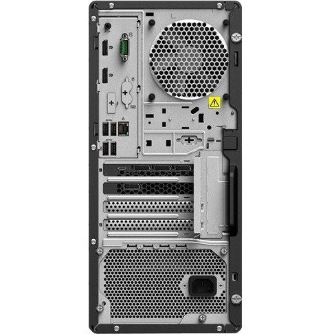 Lenovo ThinkStation P350 30E3003CUS Workstation - 1 Core i5 11th Gen i5-11500 - 16 GB - 512 GB SSD - Tower - Raven Black