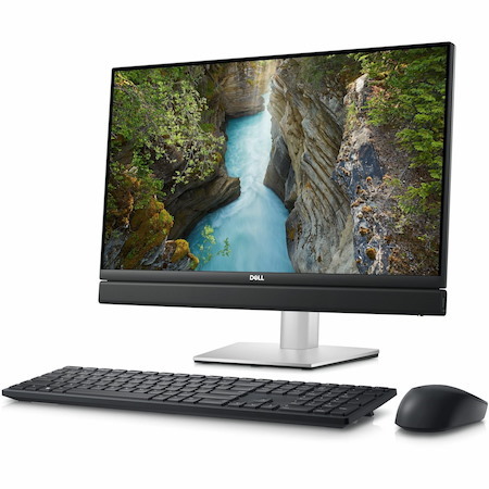 Dell OptiPlex 7000 7410 All-in-One Thin Client Pentium Gold G7400T Dual-core (2 Core) - Textured Black