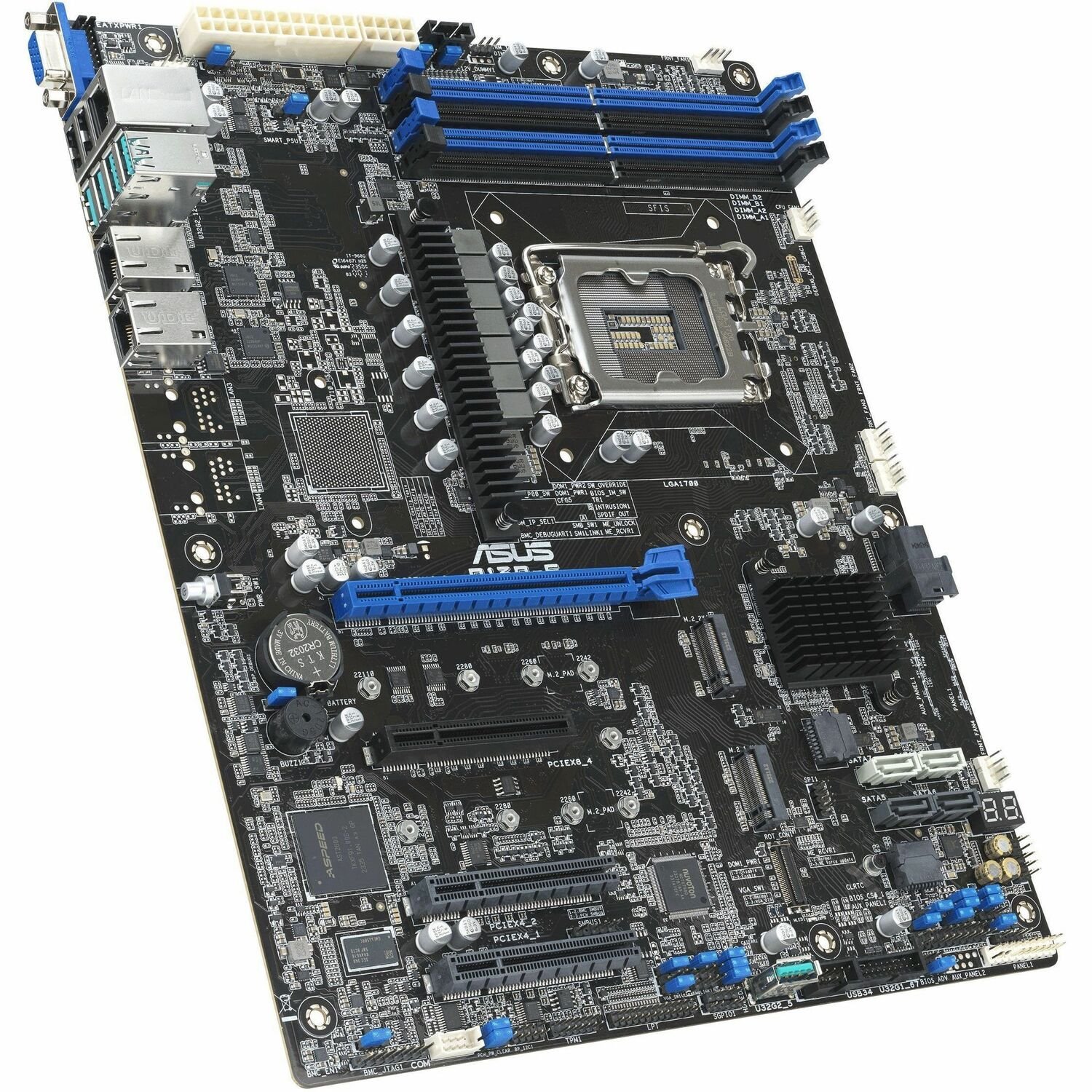 Asus P13R-E Server Motherboard - Intel C266 Chipset - Socket LGA-1700 - ATX