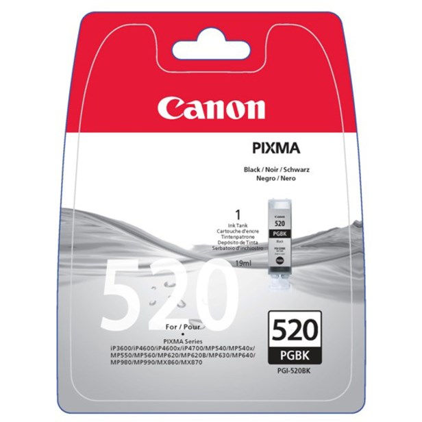 Canon PGI-520 Original Inkjet Ink Cartridge - Black Pack