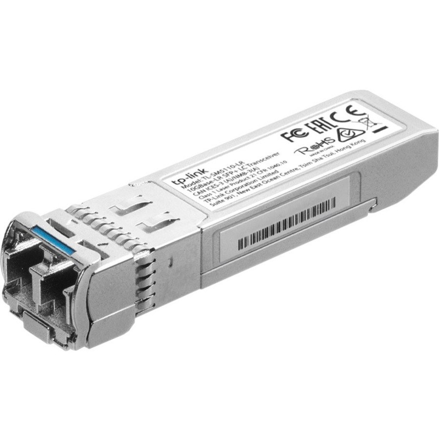 TP-Link TL-SM5110-LR - 10G-LR SFP+ LC Transceiver, Single-Mode SFP Module