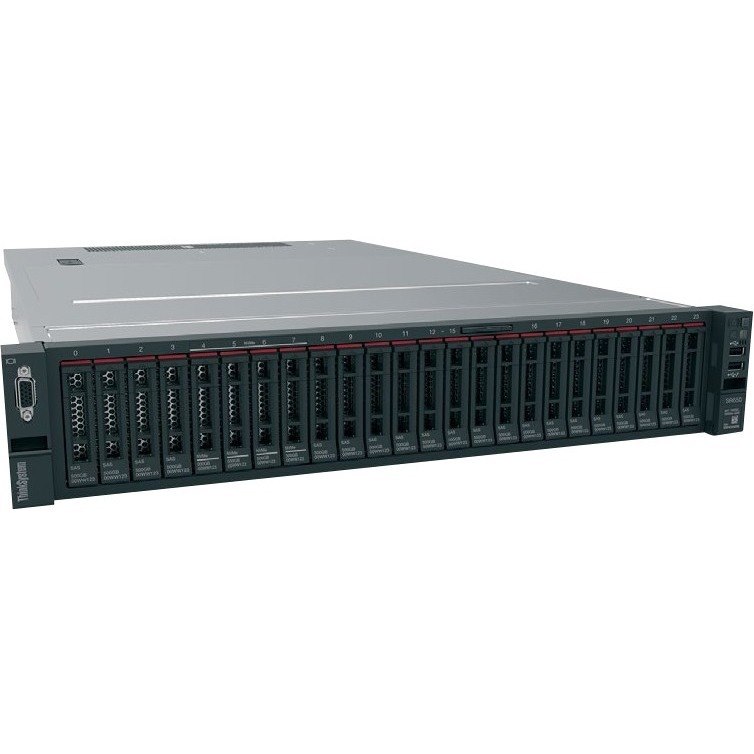 Lenovo ThinkSystem SR650 7X061002AU 2U Rack Server - 1 Xeon Silver 4108 1.80 GHz - 16 GB RAM - 12Gb/s SAS, Serial ATA/600 Controller