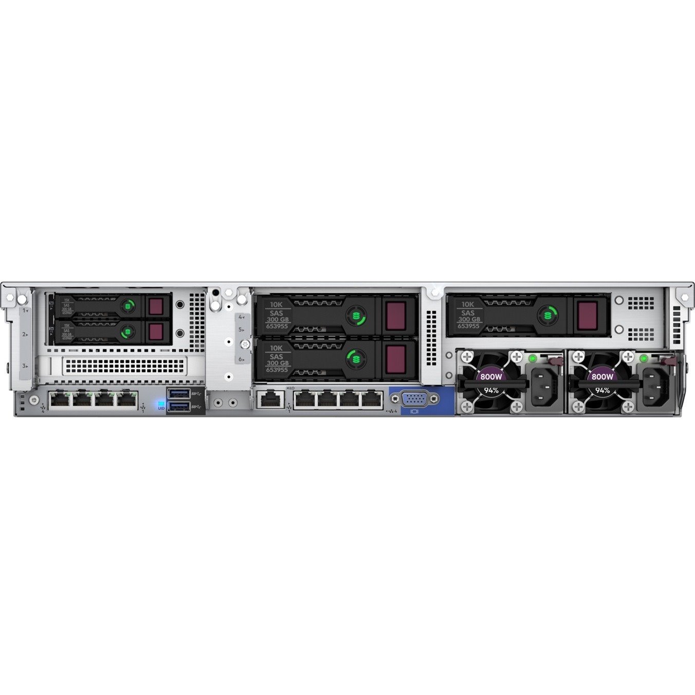 HPE ProLiant DL380 G10 2U Rack Server - 1 x Intel Xeon Silver 4215R 3.20 GHz - 32 GB RAM - Serial ATA, 12Gb/s SAS Controller