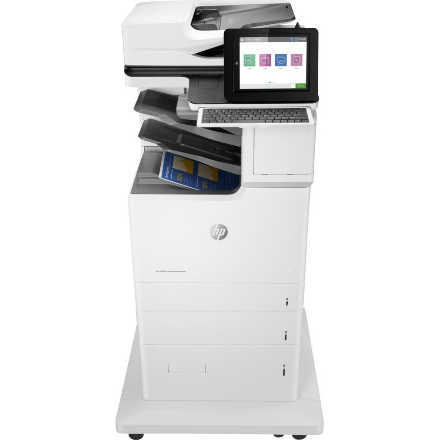 HP LaserJet M682z Wireless Laser Multifunction Printer - Colour