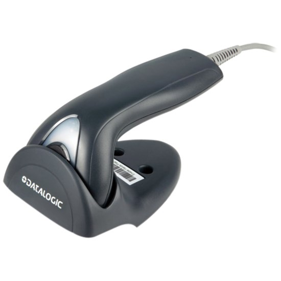 Datalogic Touch 65 Lite Rugged Library Handheld Barcode Scanner Kit - Cable Connectivity - Black - USB Cable Included