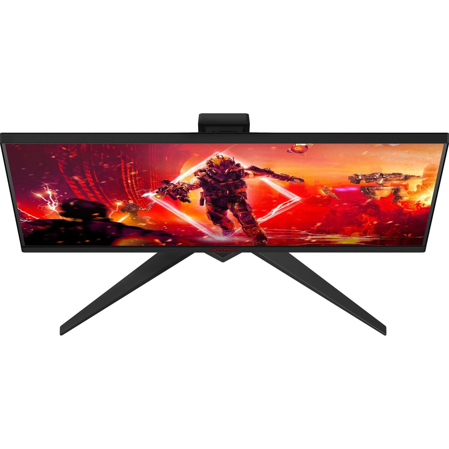 AOC AGON AG275QXN 27" Class WQHD Gaming LCD Monitor - 16:9 - Black, Red