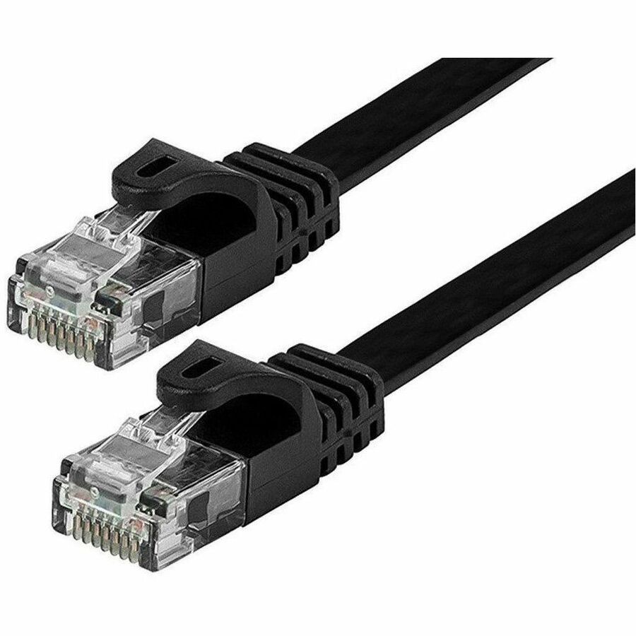 Monoprice These Flexboot Flat Cat6 Ethernet Patch Cables Are Designed For High Density Env