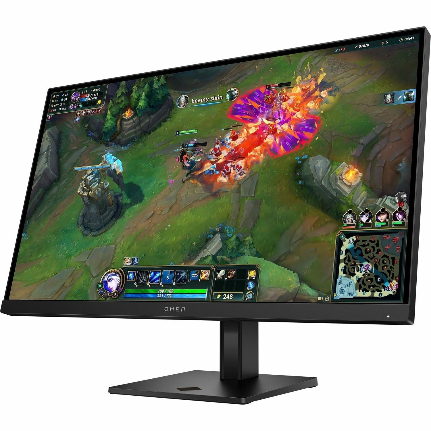 OMEN 27q G2 27" Class WQHD Gaming LED Monitor - 16:9 - Black