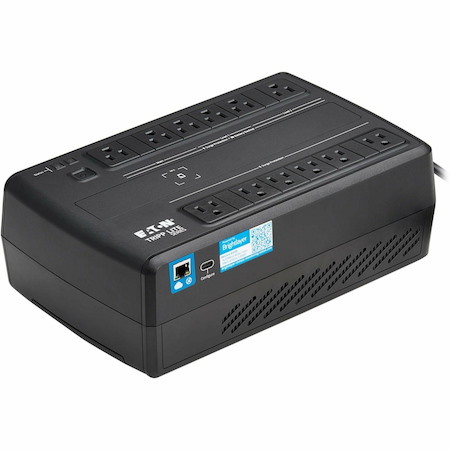 Eaton Tripp Lite Series 750VA 450W 120V Line-Interactive Cloud-Connected UPS with Remote Monitoring, 12 NEMA 5-15R Outlets (6 Surge + 6 Surge and Battery Backup), 5-15P Plug, Desktop