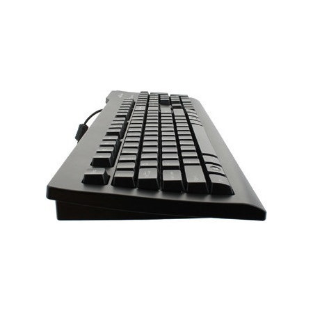 Seal Shield Silver Seal SSKSV207L Keyboard - Cable Connectivity - USB Interface - English (US) - Black