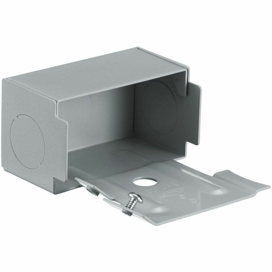 Hubbell Metal Raceway, K/O Entrance Fitting, HBL3000 Series, Gray