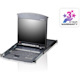 ATEN 8-Port 19in. Dual Rail CAT5 LCD KVM TAA Compliant