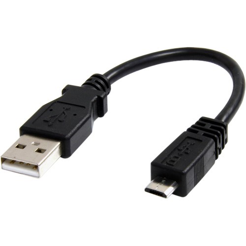 StarTech.com 6in Micro USB Cable - A to Micro B