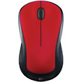Logitech M310 Wireless Mouse, 2.4 GHz with USB Nano Receiver, 1000 DPI Optical Tracking, 18 Month Battery, Ambidextrous, Compatible with PC, Mac, Laptop, Chromebook (FLAME RED GLOSS)