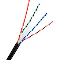 Comprehensive Cat 6 550 MHz UTP Solid Black Bulk Cable 1000ft